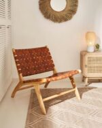 Brown Calixta armchair - Image 3