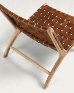 Brown Calixta armchair - Image 2