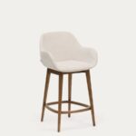 Konna stool in beige and solid