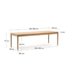 Lumé Oro Art Design Extendable Tables - Image 5