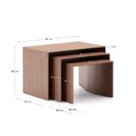 4. Forma Essence Art Design Side Tables - Image 5