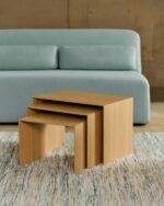 5. Linea Verde Art Side Table Series - Image 2