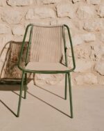 Zivia outdoor chair in ecru rope cord - Image 2