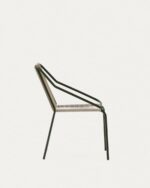Zivia outdoor chair in ecru rope cord - Image 6