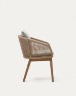 Portalo chair in beige cord - Image 5