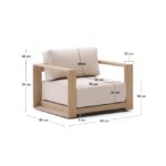 Linea Pure Art Armchair Collection - Image 5