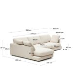Gala 4-seater sofa - Image 5
