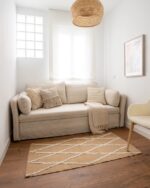 Tanit sofa bed in white - Image 2