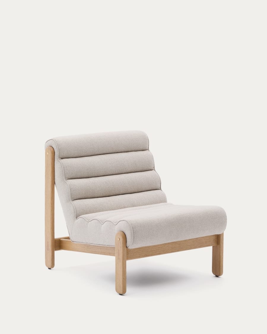 IMG_8612.jpeg Magira beige armchair - Image 1