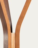 Chelsey solid rubber wood coat rack - Image 3