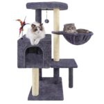 Cat Tree has Scratching Toy