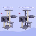 Cat Tree has Scratching Toy - Image 5