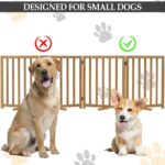 Dog Gate for Small Dogs, 4-Panel - Image 5