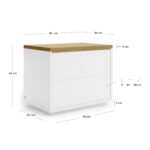Abilen Bedside Table - Image 7