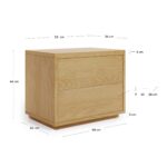 Abilen Bedside Table - Image 3