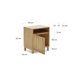 Beyla Bedside Table - Image 4