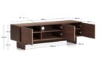 Norlen 3-Door TV Stand - Image 5