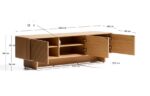 Norlen 3-Door TV Stand - Image 11