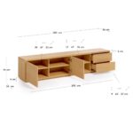 Abilen 2-Door TV Stand - Image 4
