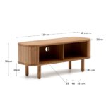 Mailen 2-Door TV Stand - Image 5