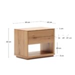 Alguema Bedside Table - Image 4