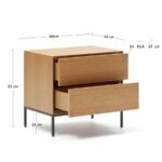 Ashholm Bedside Table - Image 14