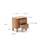 Salaya Bedside Table - Image 5