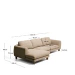 Nora Modern Sofa - Image 4