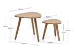 Duvani Set of 2 Side Table - Image 4